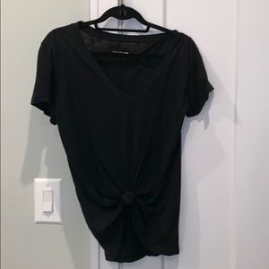 Rag & Bone black v-neck t shirt